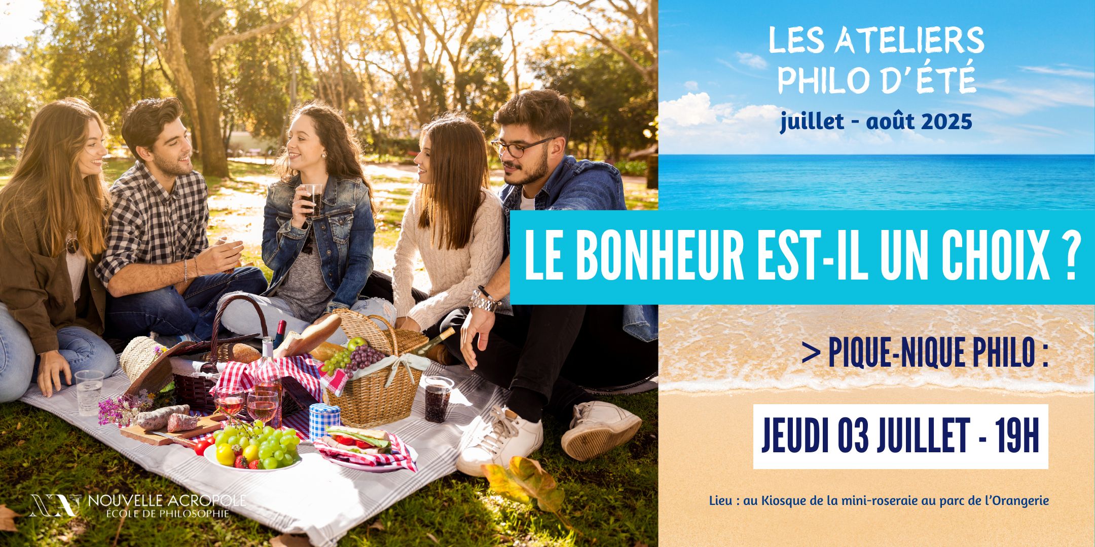 Pique-nique philo : Le bonheur est-il un choix ?
