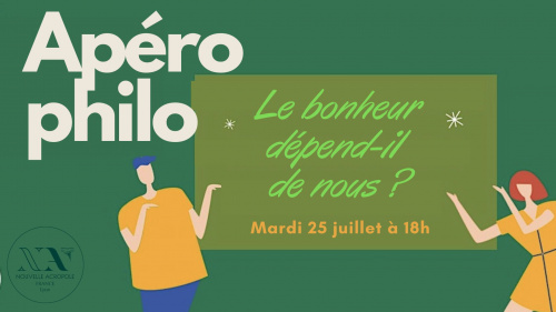 Apéro-Philo : le bonheur dépend-il de nous ?