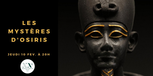 Les mystères d'Osiris - Conférence