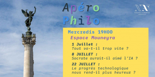 Apéro philo : Socrate aurait-il aimé l'IA? 