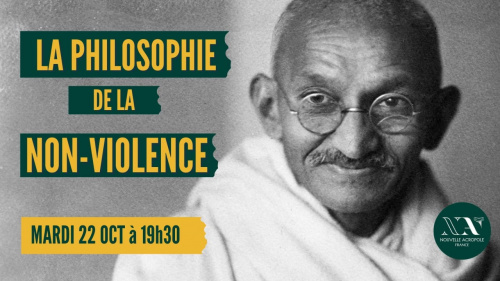 Conférence : La philosophie de la Non-Violence