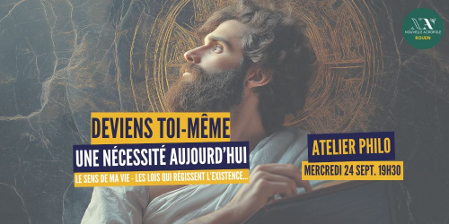 Atelier de philosophie pratique - Deviens toi-même