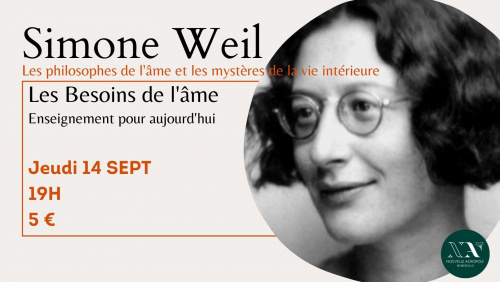 Simone Weil : Les besoins de l'âme, un enseignement pour aujourd'hui