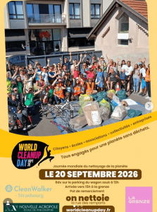 Volontariat : WORLD CLEAN UP DAY